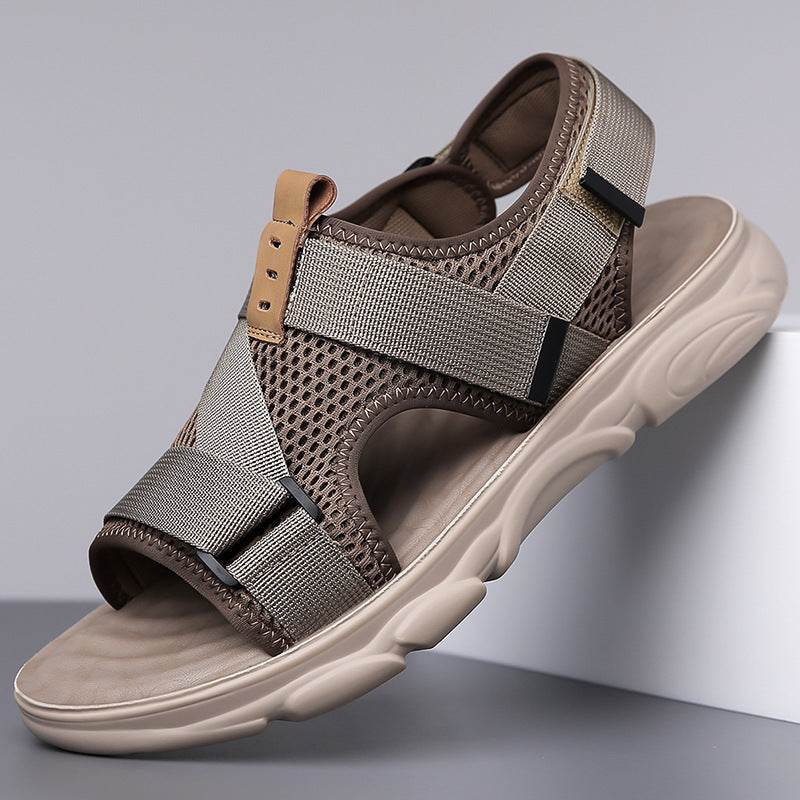 Men's Soft Bottom Non-slip All-matching Outer Wear Roman Beach Shoes  EX-STOCK CANADA