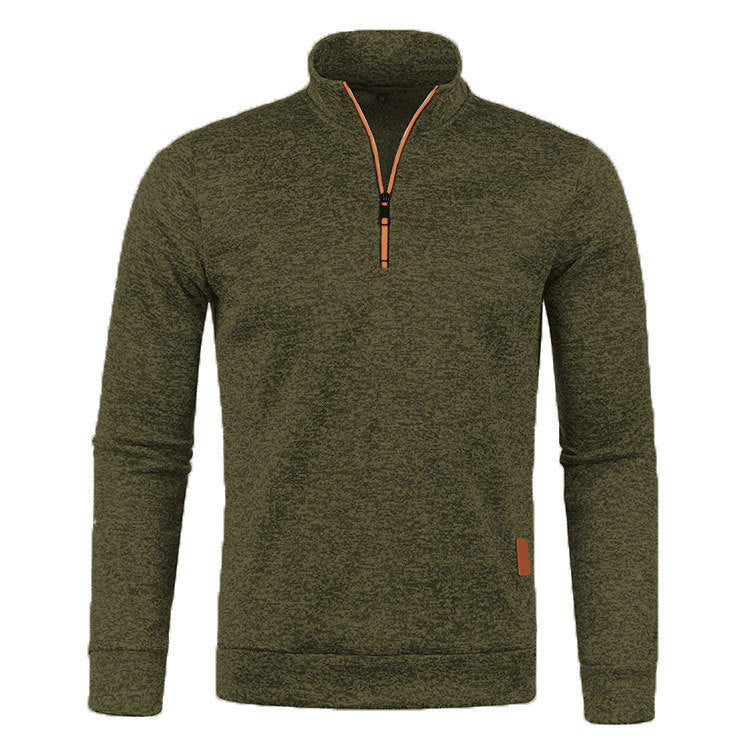 Autumn And Winter Men's Neckline Zipper Sweater | EX-STOCK product gallery photo 15