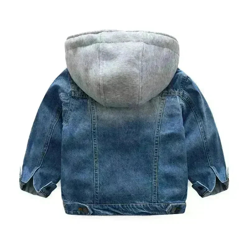 Boys And Children Washed Soft Denim Jacket - EX-STOCK CANADA