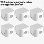Under Desk Cable Management System Wire Magnetic Cable Organizer - EX-STOCK Canada