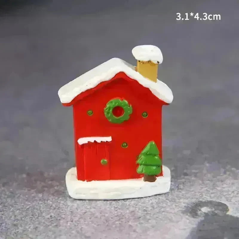 Decorative Resin Ornaments For Christmas Baked Cakes - EX-STOCK CANADA