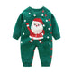 Newborn Baby Clothes Baby Crawling Clothes Thickening Out Baby Harness Christmas Baby Romper Baby Cotton Sleepwear - EX-STOCK Canada