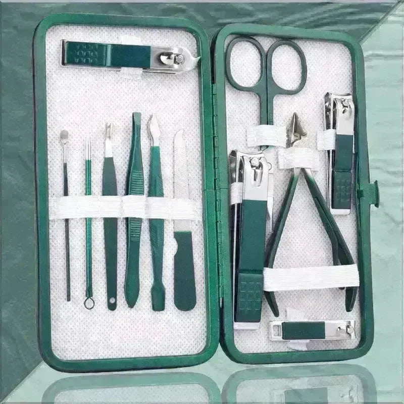 Pedicure Knife Nail Clippers Set Box Manicure Implement Nail Clippers Set - EX-STOCK CANADA