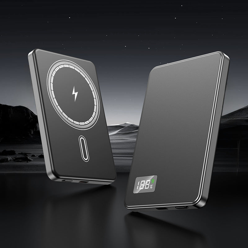 Ultra-thin Fast Charging Magnetic Power Bank With Built-in Cable EX-STOCK Canada 
