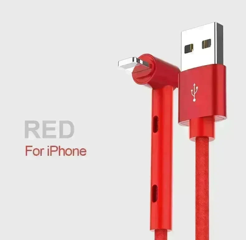 Creative Mobile Phone Elbow Charging Cable - EX-STOCK CANADA