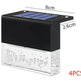 Waterproof New RGB LED Solar Light Step Fence Light - EX-STOCK CANADA