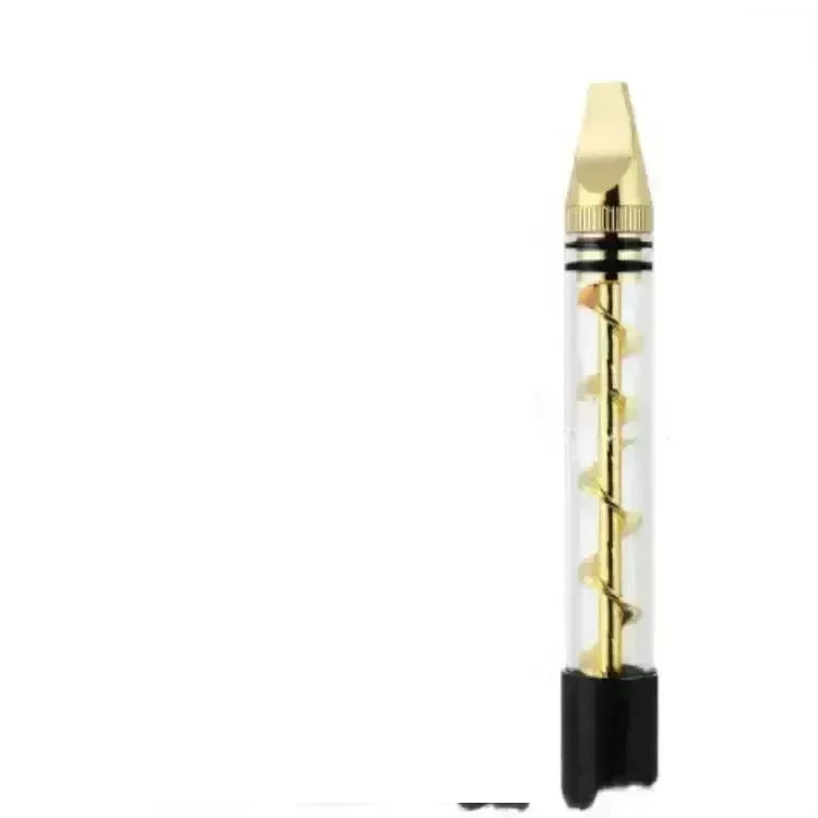 Creative And Simple Dry-burning Atomizer Spiral Pipe Glass Blunt - EX-STOCK CANADA