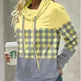 New Fashion Women's Pile Collar Printed Hoodie Pullover Top - EX-STOCK CANADA
