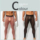 Men's Ultra thin Ice Silk Long John Skinny Flesh Nude Reflective Slim Leggings - EX-STOCK Canada