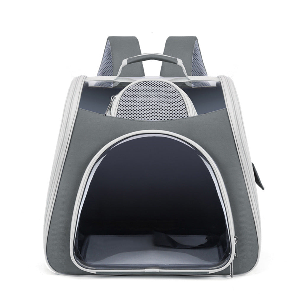 Foldable Transparent Pet Carrier Bag – Breathable Travel Bag for Cats & Small Dogs | 5 Colours