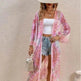 Beach Cover-up Pattern Sun Protection Cardigan Female - EX-STOCK Canada