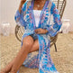 Beach Cover-up Pattern Sun Protection Cardigan Female - EX-STOCK Canada