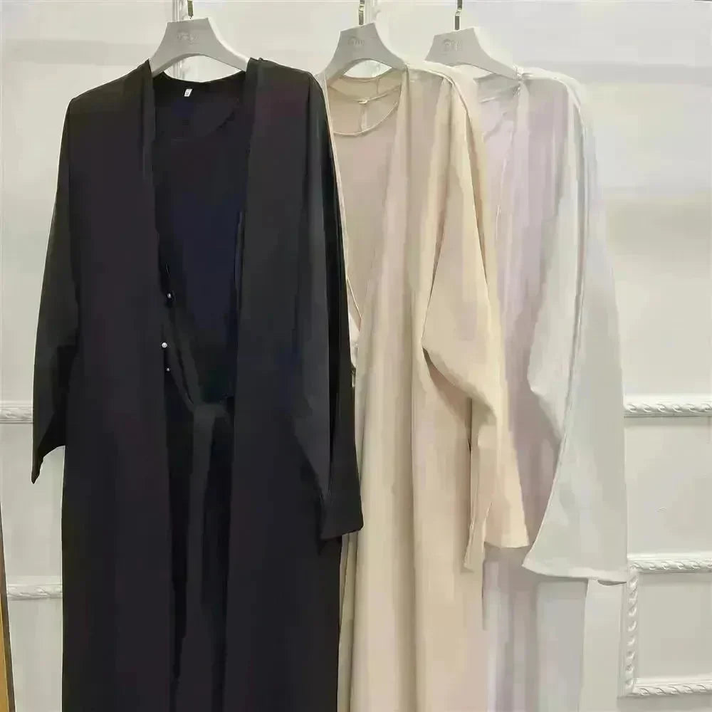 Beaded Women's Arab Solid Color Two-piece Suit - EX-STOCK CANADA