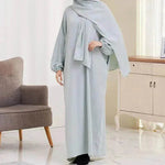 Casual Plain Everyday Abaya for ArabArabic Women Kaftan Abaya for Umrah and Haji. - EX-STOCK Canada