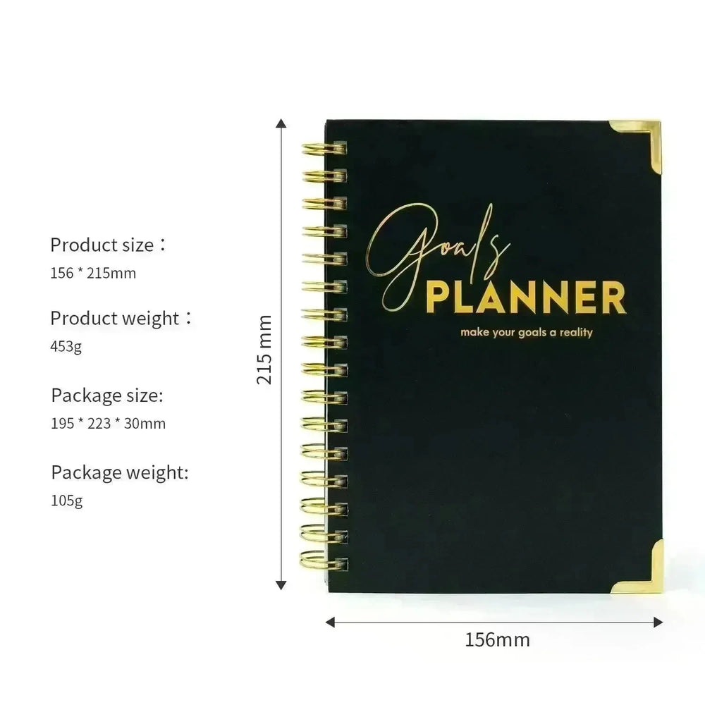 Target Planner Monthly Planning Schedule Notebook Journal - EX-STOCK CANADA