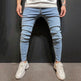 Fashion Trend Men Blue Denim Trousers Jeans - EX-STOCK Canada