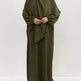 Hijab Abaya for Umrah Two piece Dress with Headscarf Arabwear for Women Jalabiya for Women - EX-STOCK Canada
