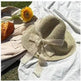 Beige Woven Straw Hat Women's Spring Summer - EX-STOCK Canada