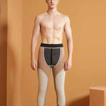 Men's Cotton Pants Graphene Waist Support Fleece-lined Long John - EX-STOCK Canada