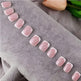 24 PCS Minimalist And Short Flat Nail Art,  Water Pipe Fake Nails, Had Nail Tips False Nail EX-STOCK Canada 