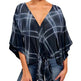 New V Neck Blouse Women Leopard Print Floral Tie Front Blouses Batwing Summer Oversize Ladies Tops - EX-STOCK CANADA