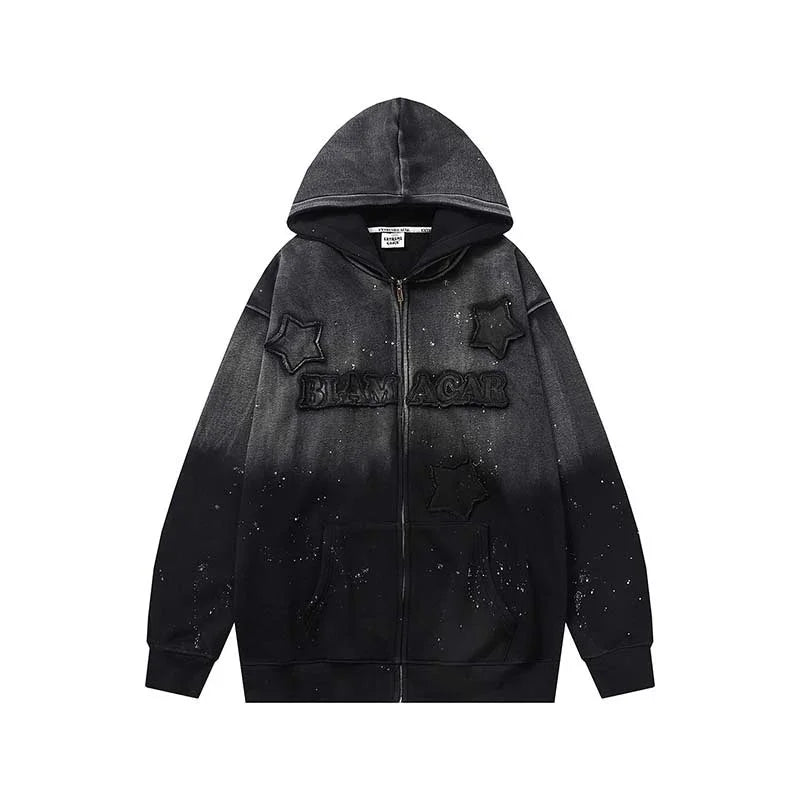 Men's Loose Casual Printed Hooded Sweatshirt EX-STOCK Canada 