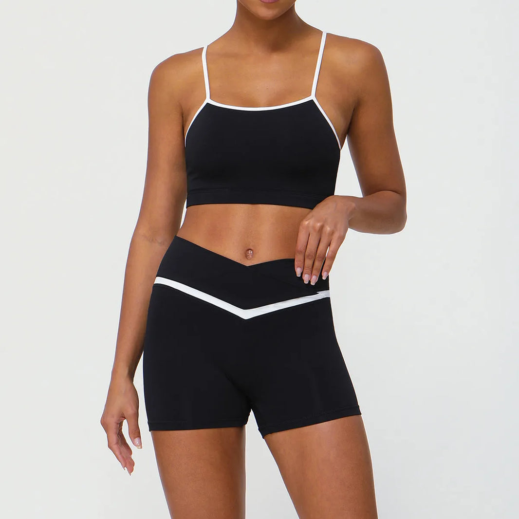 Workout Clothes for Women Running Yoga Outfit Set 2pcs - EX-STOCK CANADA