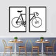 Bicycle decorative painting core Home Decoration Wall Decoration - EX-STOCK CANADA