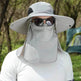 Big Brim Protective Caps Summer Face Cover Sun-proof Mountaineering Bucket Hat - EX-STOCK Canada