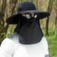 Big Brim Protective Caps Summer Face Cover Sun-proof Mountaineering Bucket Hat - EX-STOCK Canada