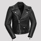 Women’s Motorcycle Leather Jacket. Quilted Thermal Liner & Cowhide 