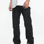 Black All-matching Straight All-matching Jeans - EX-STOCK Canada