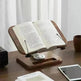 Black Walnut Solid Wood Reading Rack Adjustable Rotating Children's Reading Artifact IPad Bracket - EX-STOCK CANADA