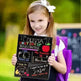 Blackboard First Day Of School Wooden Craftwork - EX-STOCK CANADA
