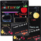 Blackboard First Day Of School Wooden Craftwork - EX-STOCK CANADA