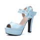 Block Heel Super High Heel Sandals - EX-STOCK Canada