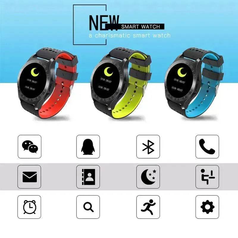 Bluetooth Heart Rate Heartbeat Step Watch - EX-STOCK Canada