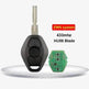 BMW EWS 3 Key Straight Board Replacement Remote Fob Key 315/433 MHZ ID44 HU58 Chip - EX-STOCK Canada