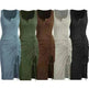 Bottom Drawstring Thread Dress Tight Skirt - EX-STOCK CANADA