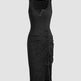 Bottom Drawstring Thread Dress Tight Skirt - EX-STOCK CANADA