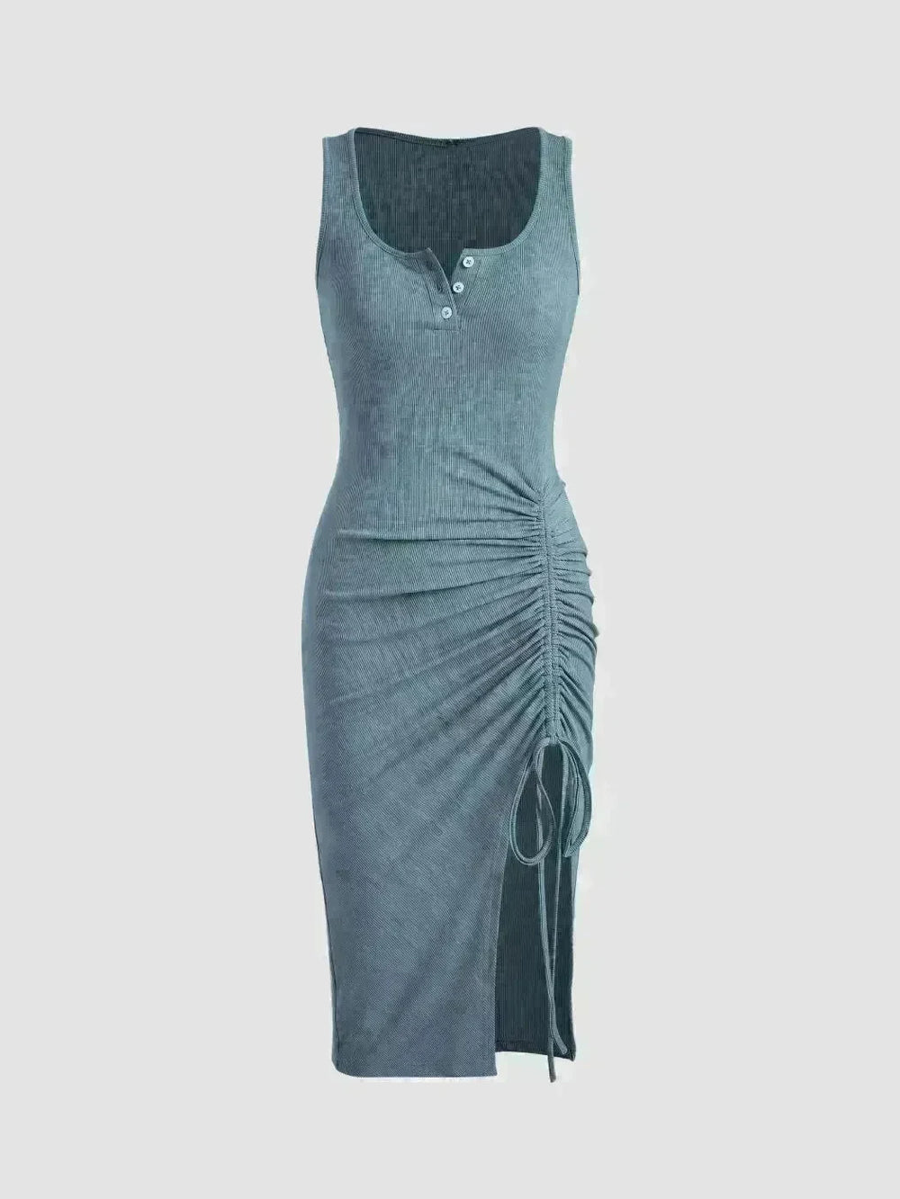 Bottom Drawstring Thread Dress Tight Skirt - EX-STOCK CANADA