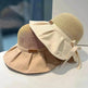 Bow Fisherman Hat Summer Straw Sunhat With Large Brim Anti-UV Sunshade And Face Protection Hat Outdoor - EX-STOCK Canada