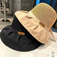 Bow Fisherman Hat Summer Straw Sunhat With Large Brim Anti-UV Sunshade And Face Protection Hat Outdoor - EX-STOCK Canada