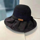 Bow Fisherman Hat Summer Straw Sunhat With Large Brim Anti-UV Sunshade And Face Protection Hat Outdoor - EX-STOCK Canada