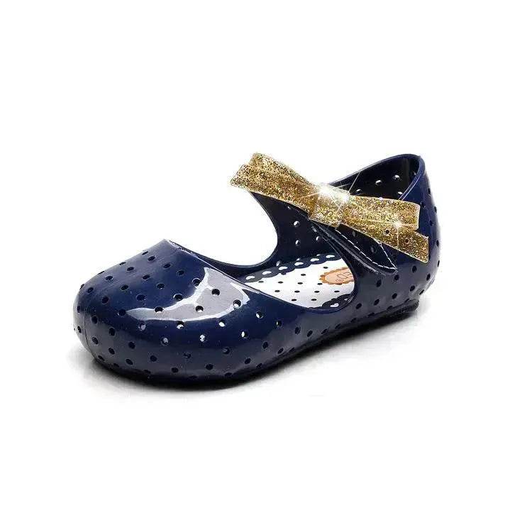 Bowknot Fish Mouth Boy Girl Jelly Sandals - EX-STOCK Canada