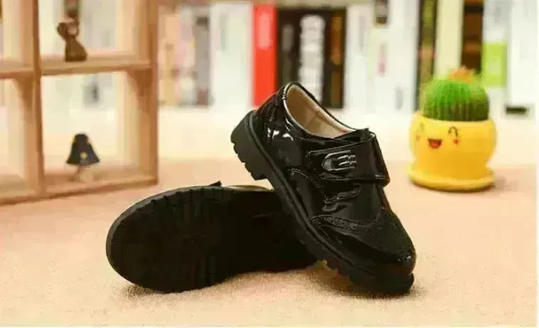 Boys' Leather Shoes, Children's Shoes, British Casual Single Shoes, Student Performance Shoes - EX-STOCK CANADA