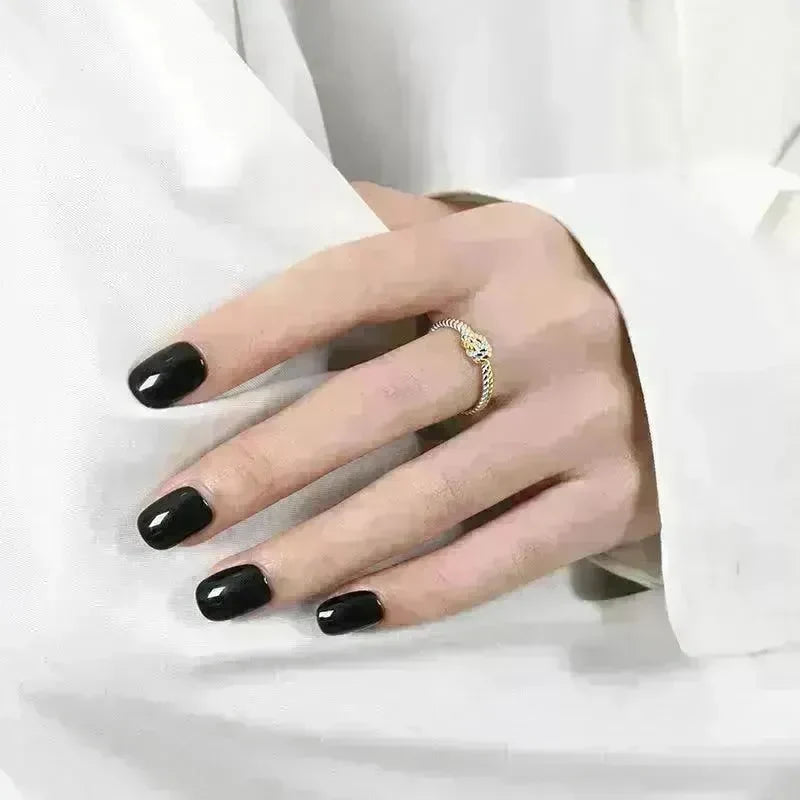 Braid Buckle Ring Female Simple - EX-STOCK CANADA