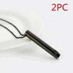 Breathing Necklace Adjustable Breathing Relieve Pressure Ornament Stainless Steel Decompression Jewelry - EX-STOCK CANADA