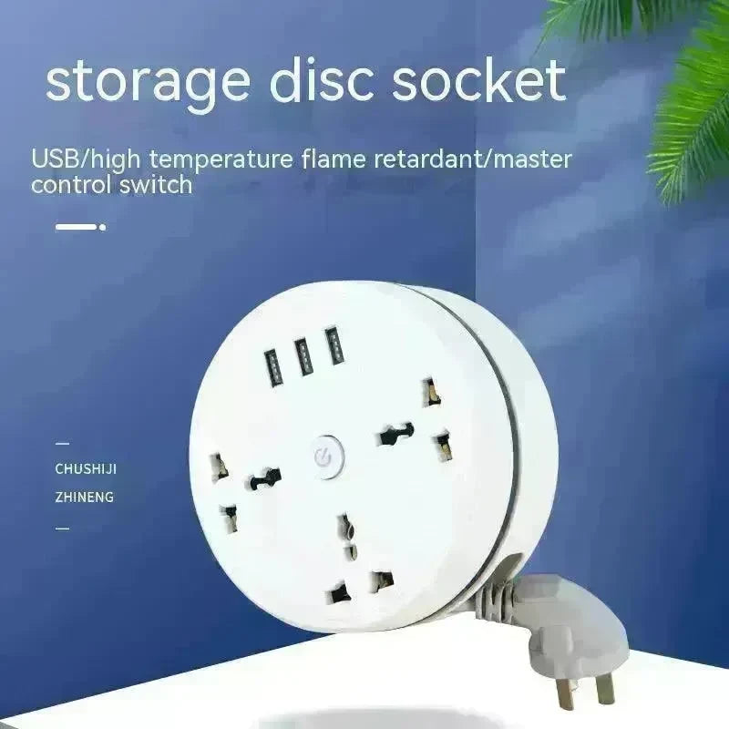 British Power Strip Extension Cable Power Surge protector USB Plug - EX-STOCK CANADA