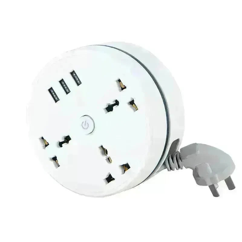 British Power Strip Extension Cable Power Surge protector USB Plug - EX-STOCK CANADA